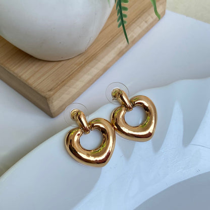 Heart Statement Earrings