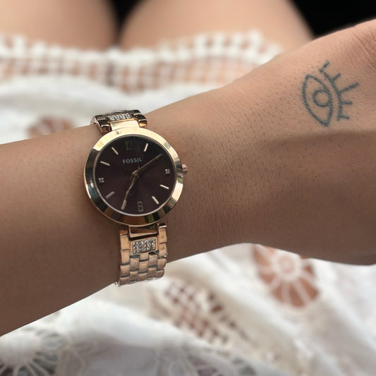 Fossil Brown Vintage Watch