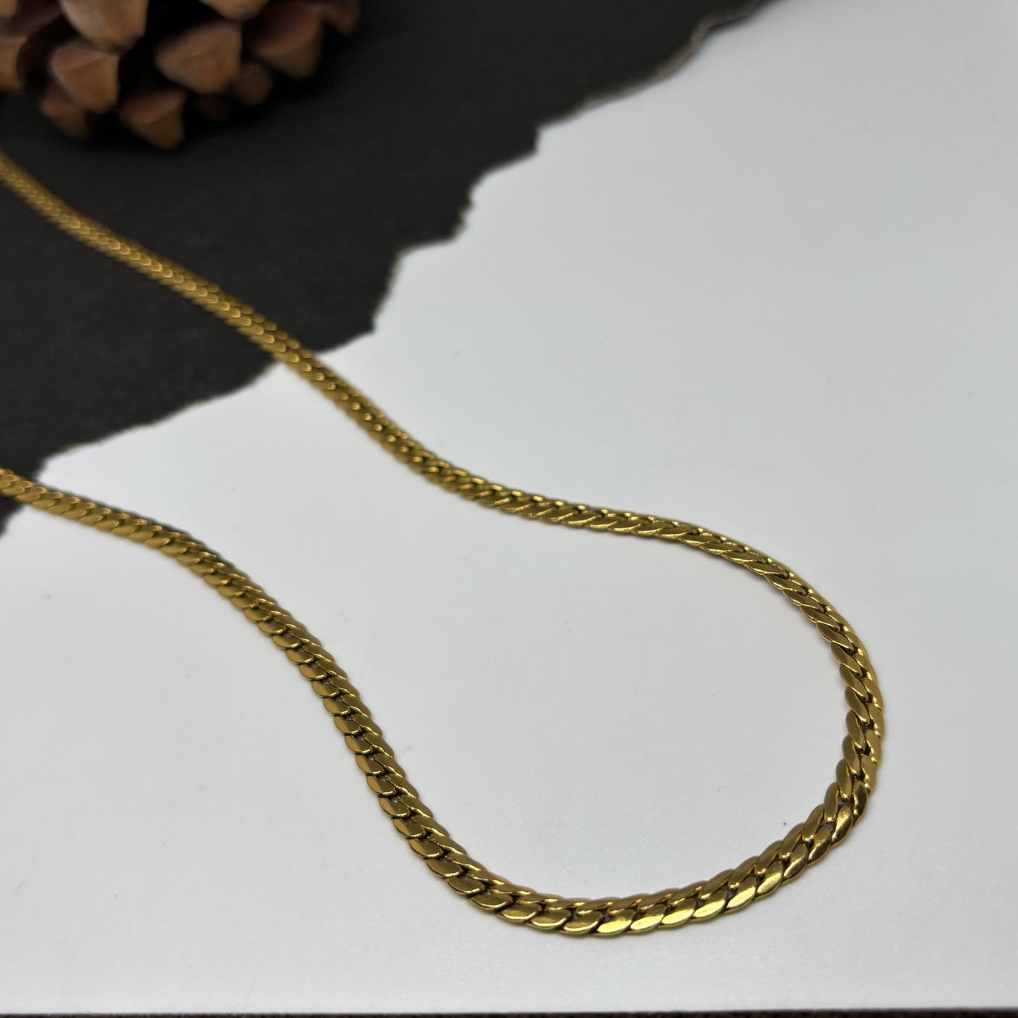 Men's 18K Link Chain