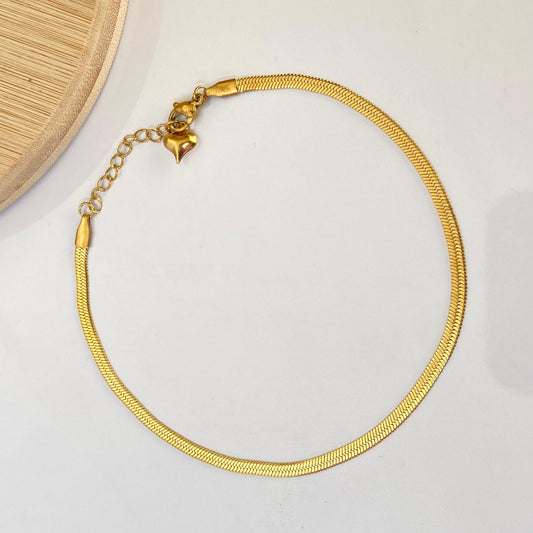 Flat Chain Anklet