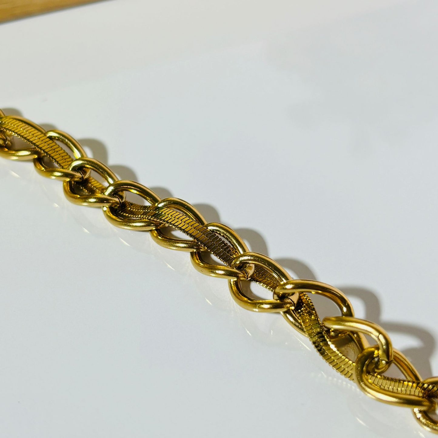 Snake Link Luxe Bracelet