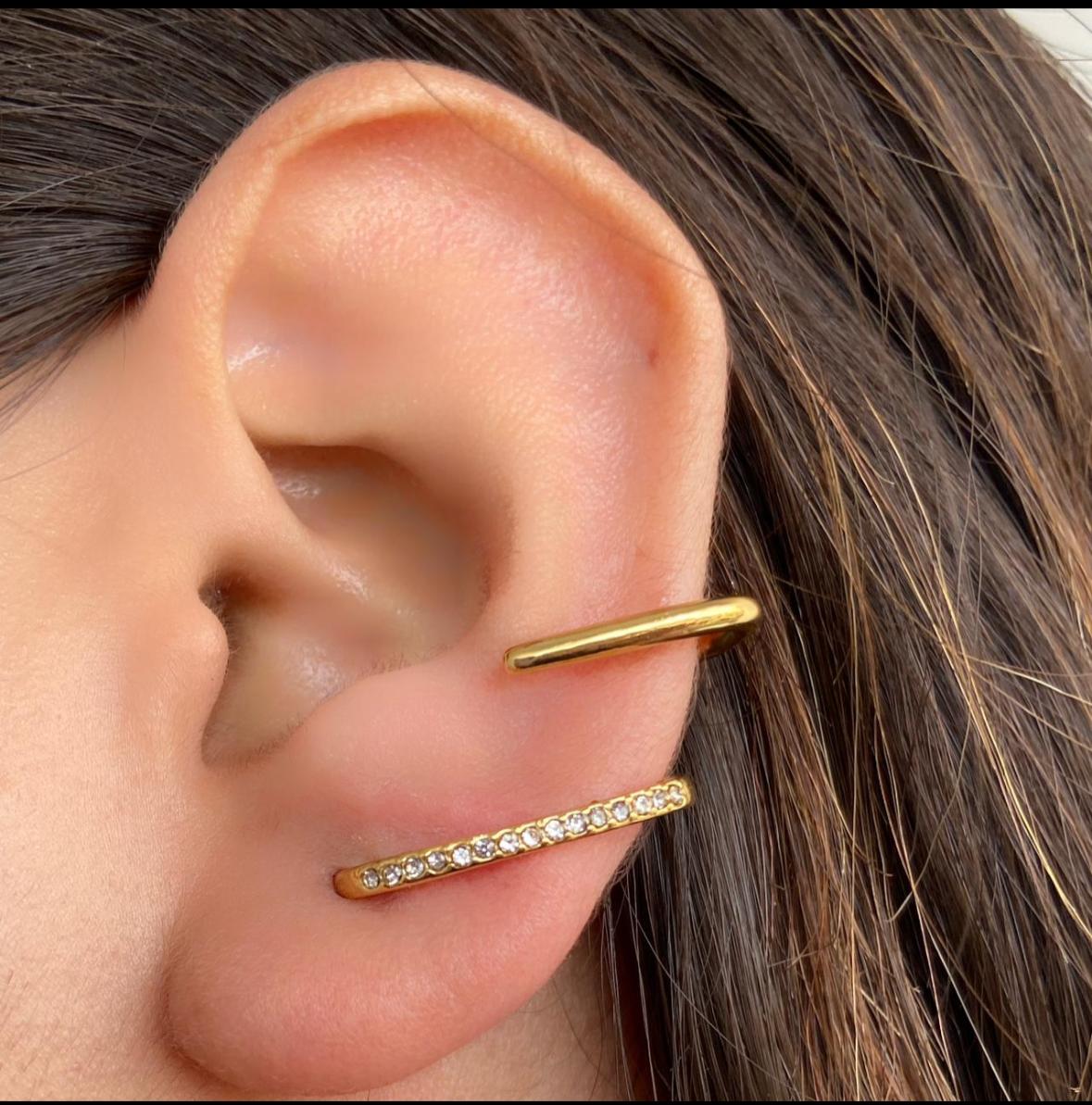Illusion Fake Earrings