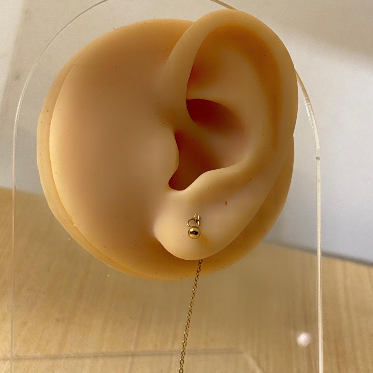 Ball Threader Earrings