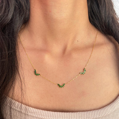 Emerald Wynk Necklace