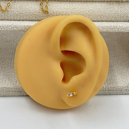 Ivy Flatback Earrings