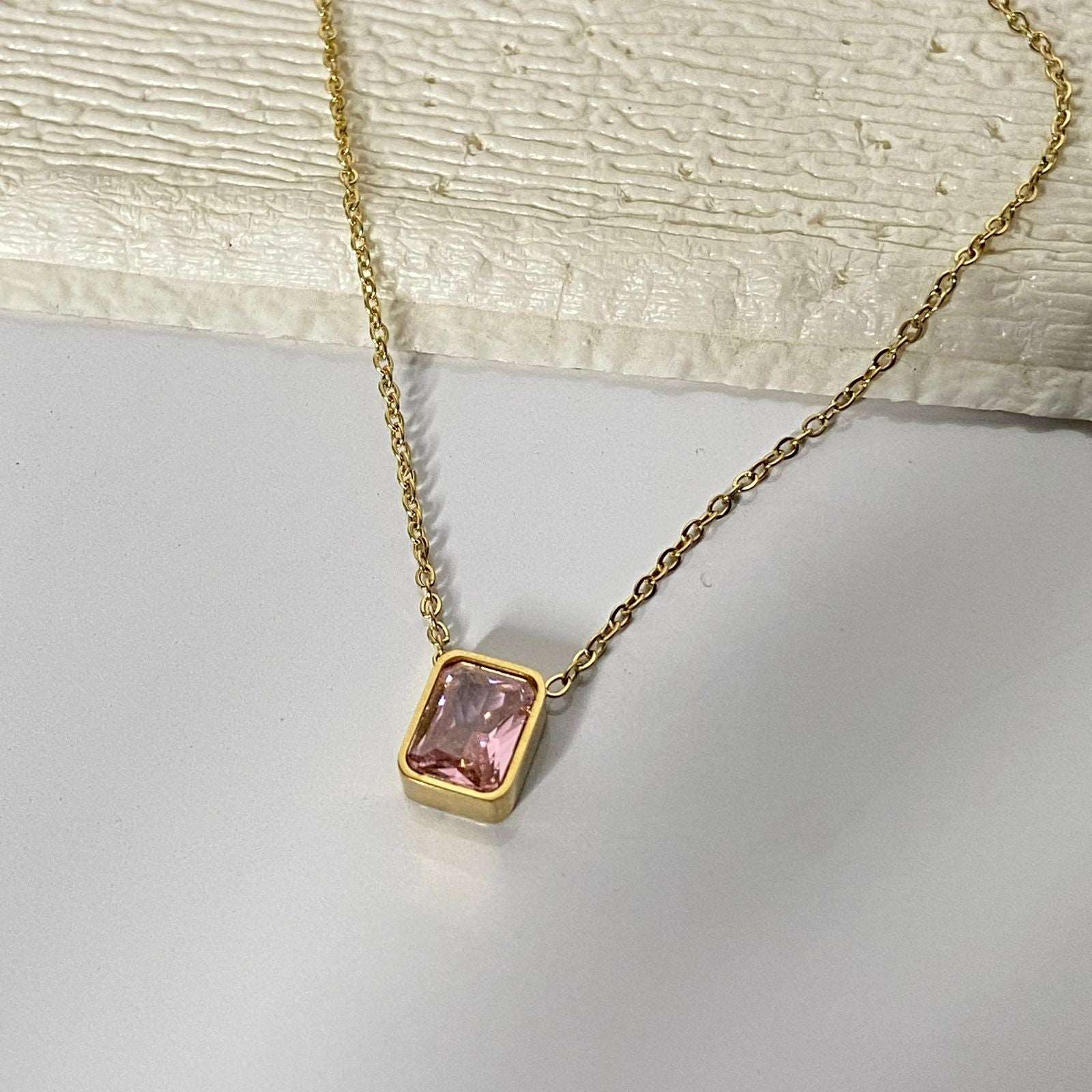 Sienna Pink Necklace