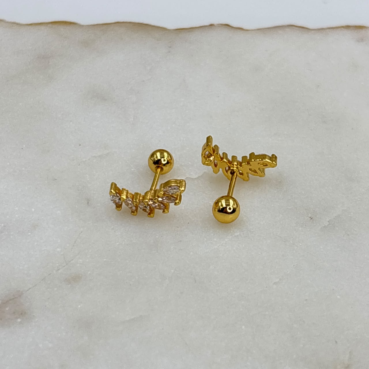 Grace Flatback Earrings
