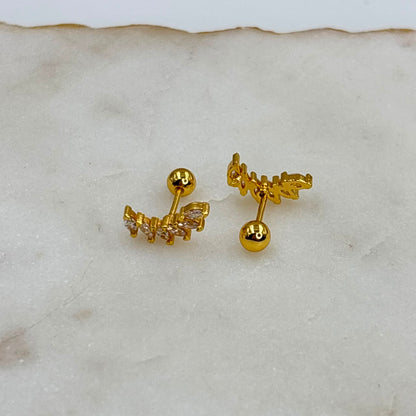 Grace Flatback Earrings