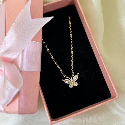 Dainty Butterfly Necklace