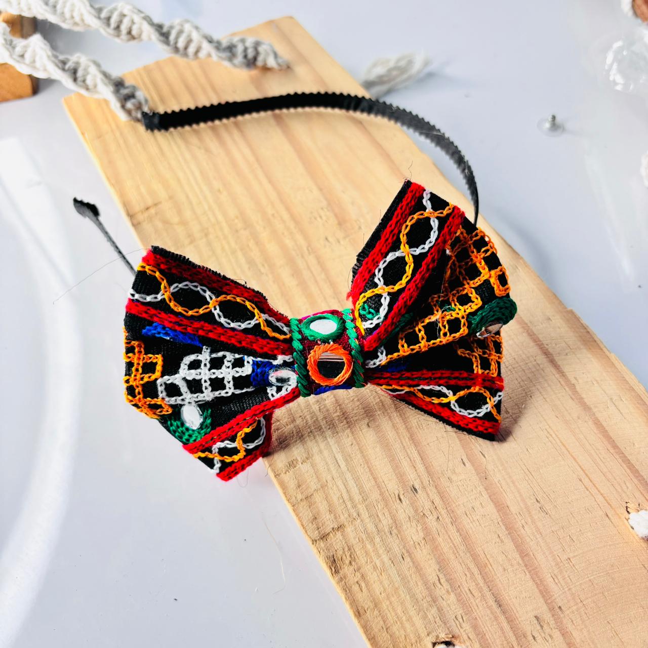 Navratri Bow Hair Band