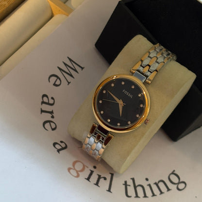 Fossil 9 to 5 Watch ( Dual Tone )