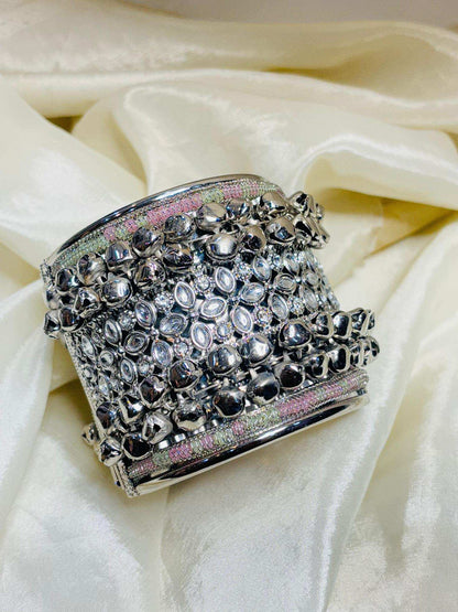 Ghungroo Openable Oxidise Bracelets