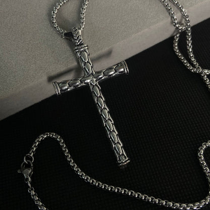 Core Cross Pendant Chain