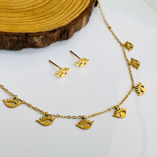 Evil Eye Multi Charm Set