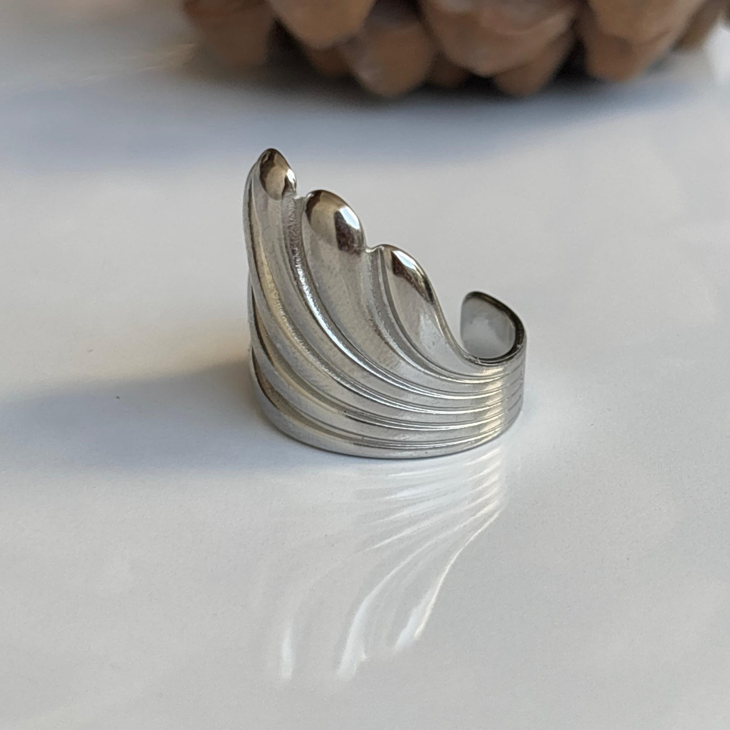 Halo Silver Ring