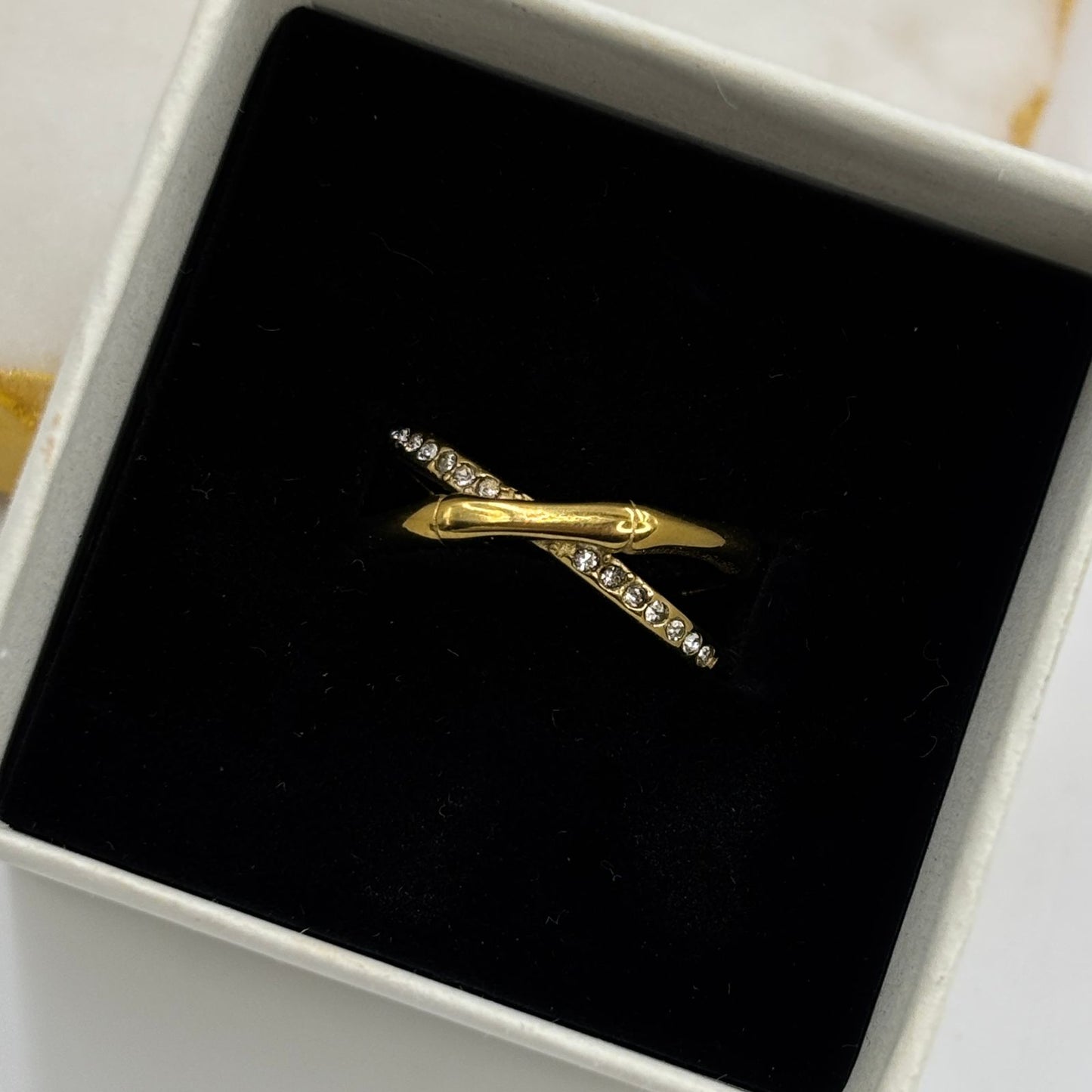 Bone Cross Ring