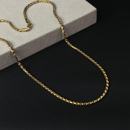Dominus Gold-Plated Men's Chain 5mm
