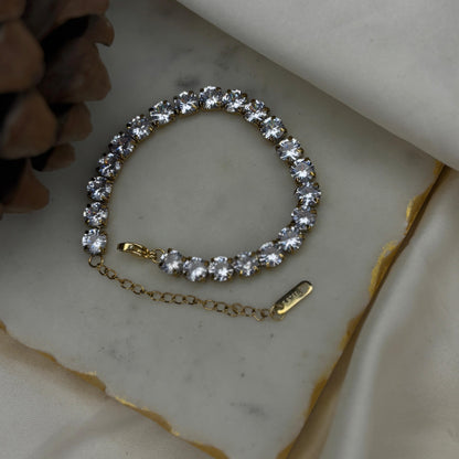 Eternal Spark Gold Chain Bracelet