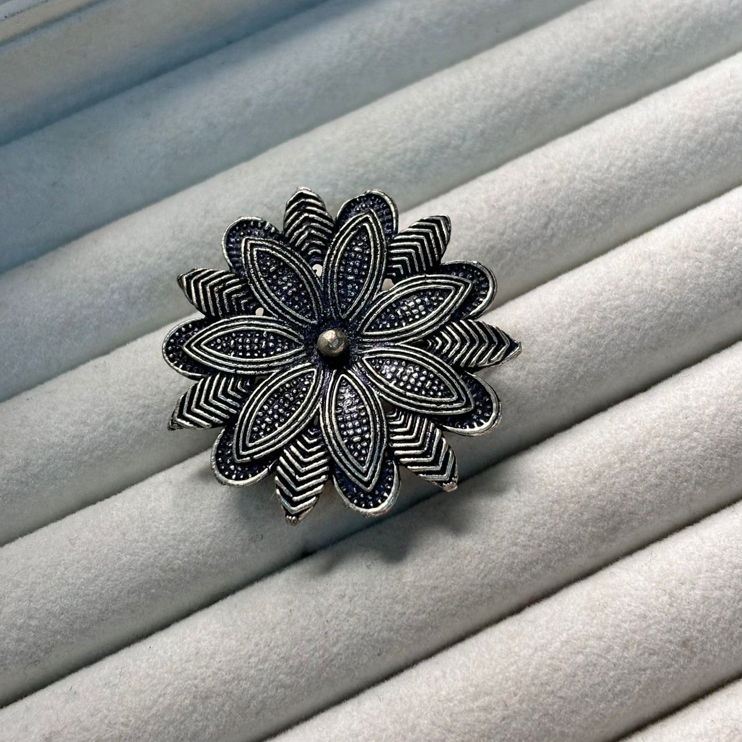 Palasa Oxidised Ring