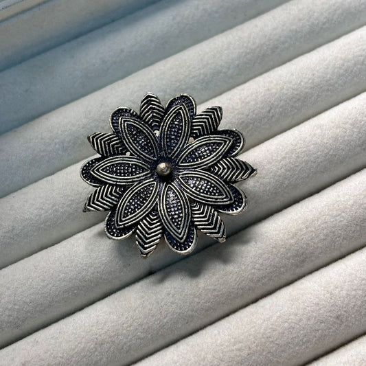 Palasa Oxidised Ring