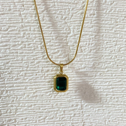 Cuban Emerald Necklace