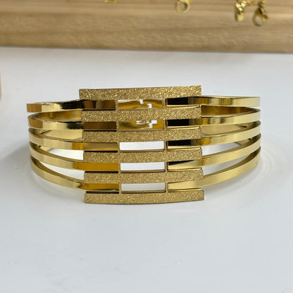 Gold Nior Chunky Bracelet