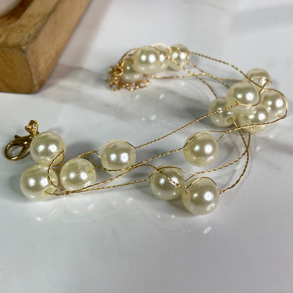 Multi-Strand Pearl Bracelet