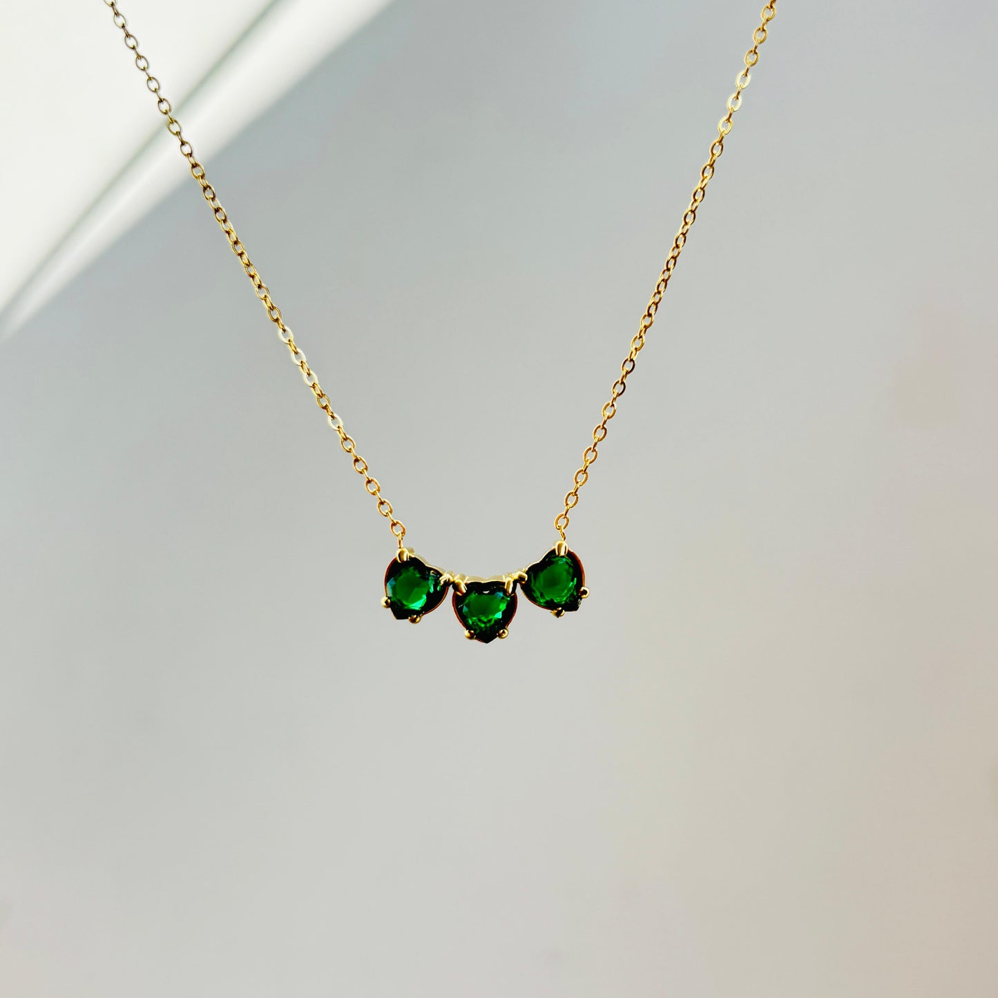 Emerald Alice Necklace