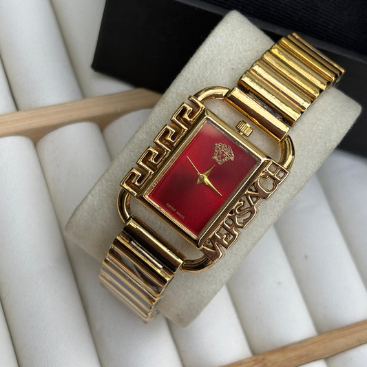 VRSC Luxe Red Dial Watch