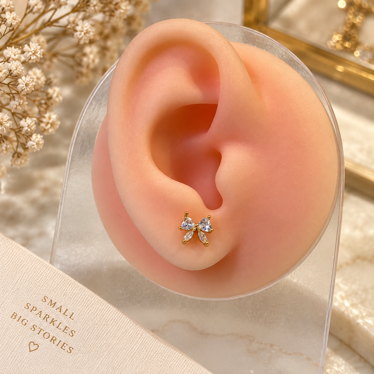 Bow Ballback Studs