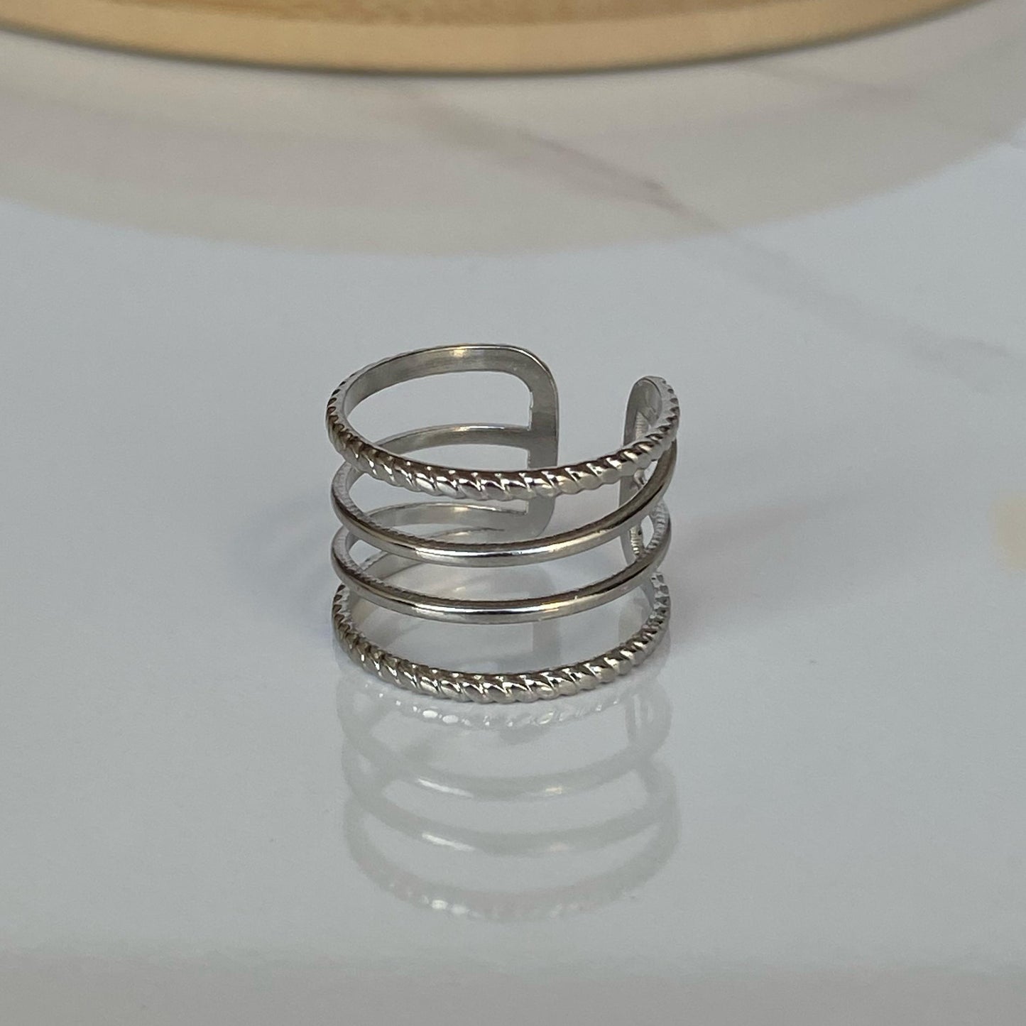 Frosted Fern Ring