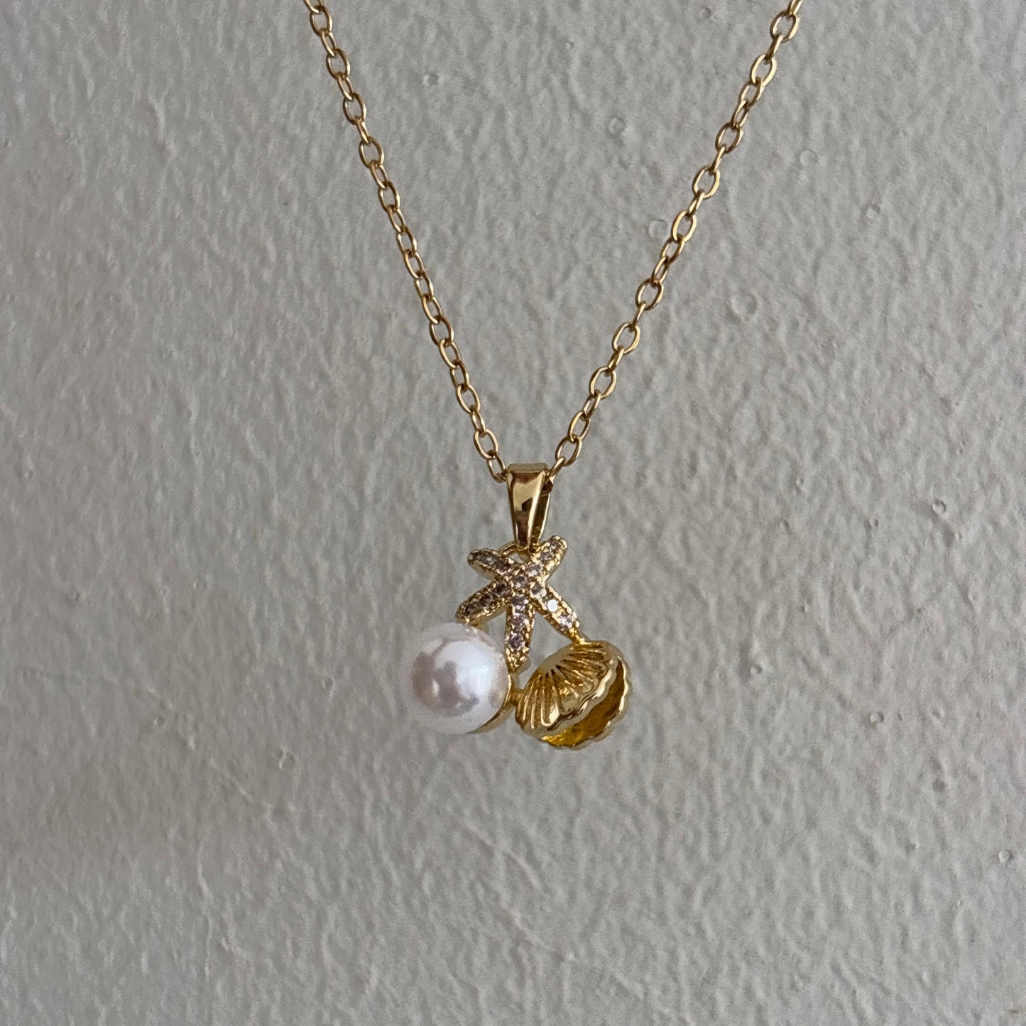 Ocean Pearl Necklace