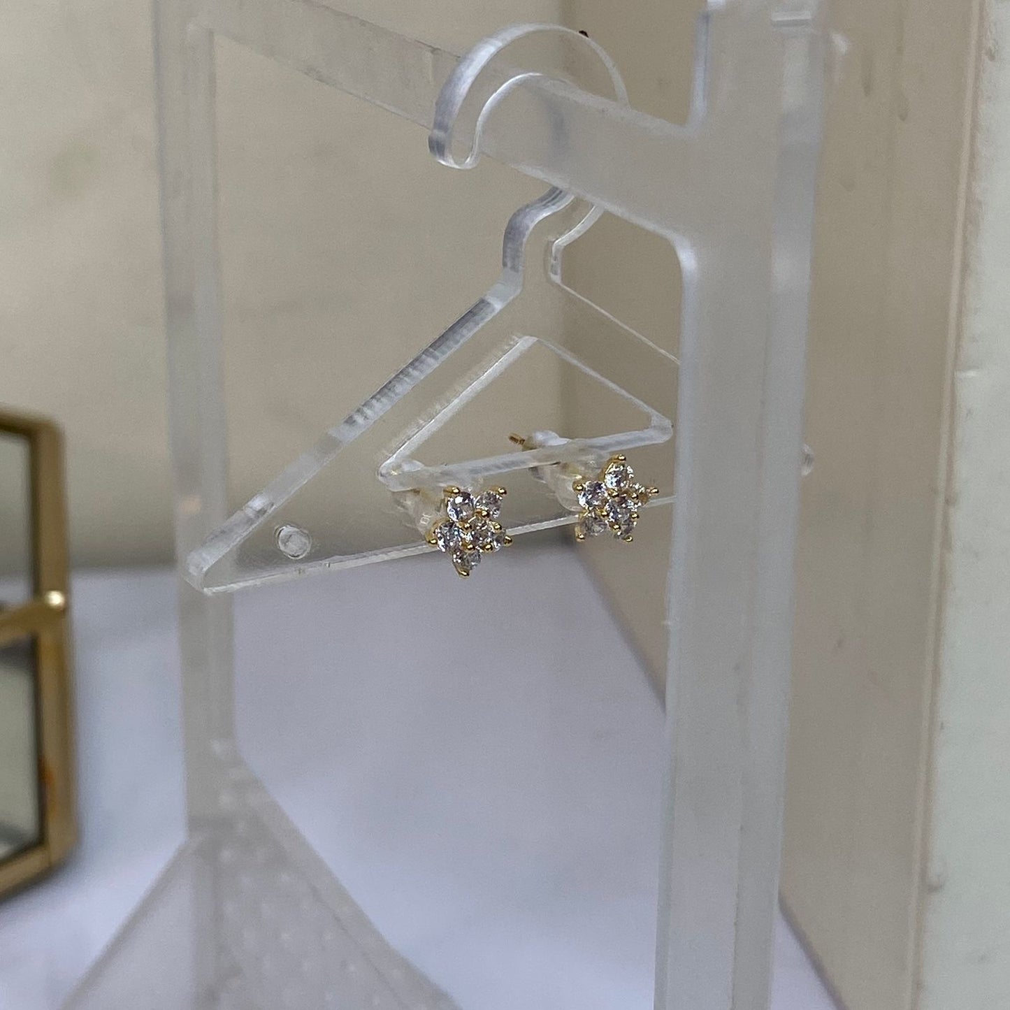 Floral Flick Studs