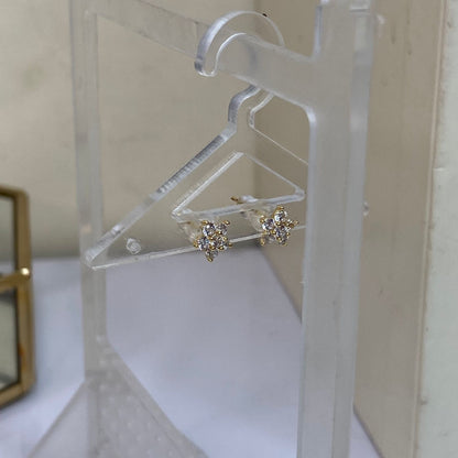 Floral Flick Studs