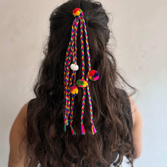 Shell Tassle Hairtie