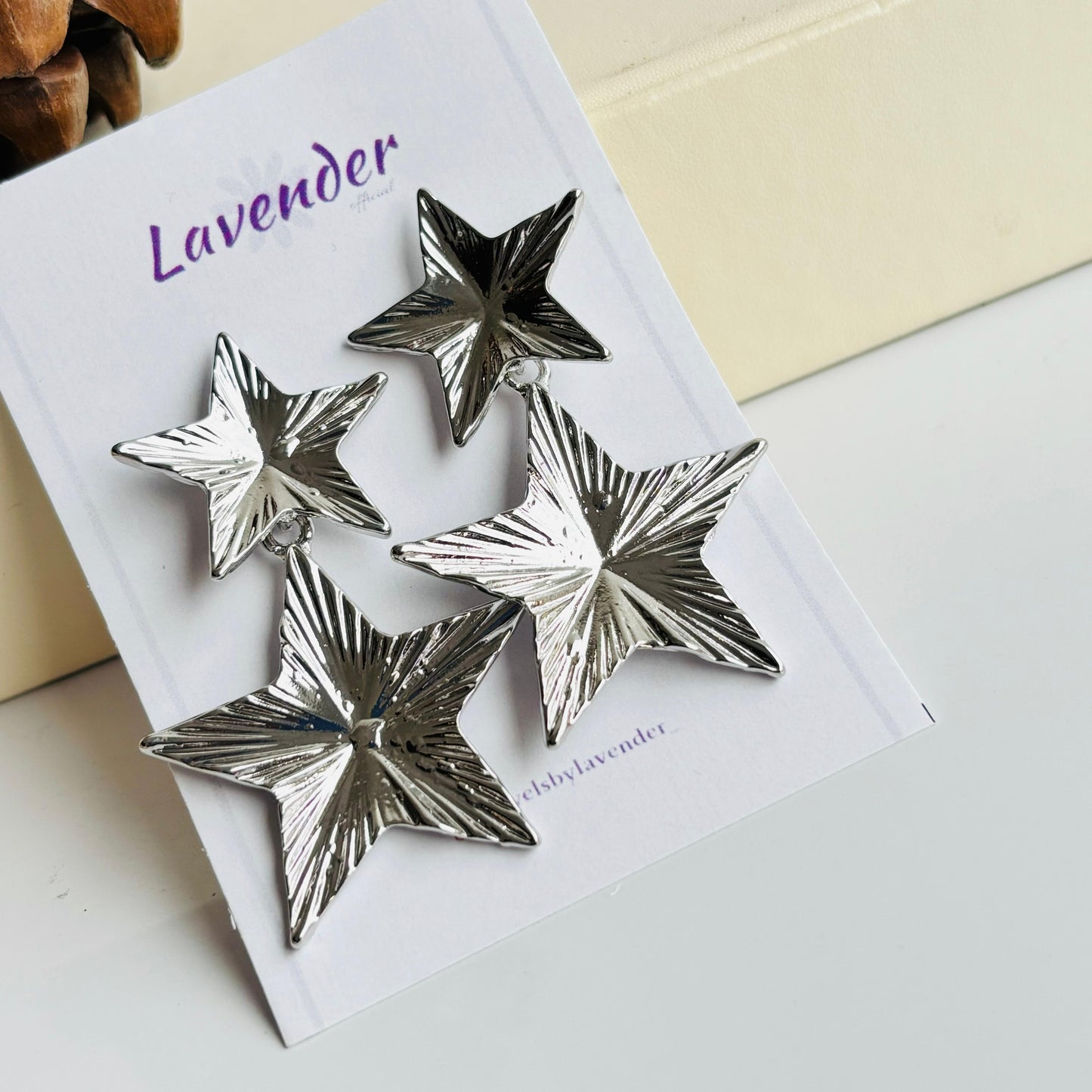 Christmas Star Earrings