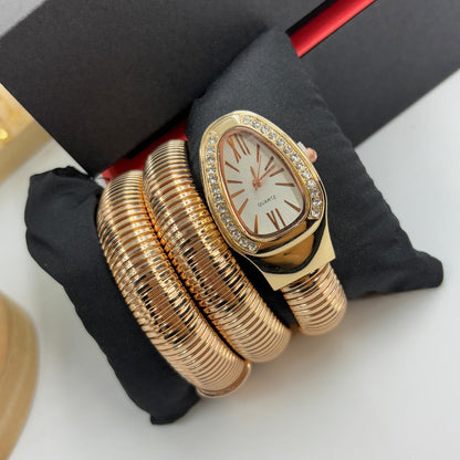 Spiral Watch ( Rose Gold )