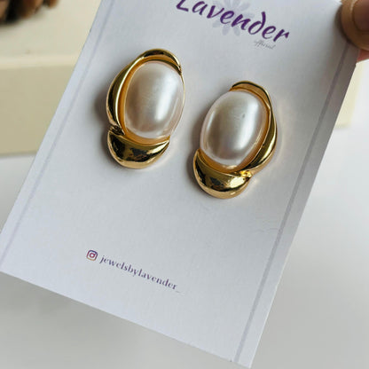 Pearl Queeny Earrings