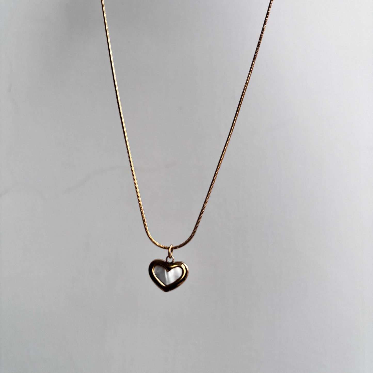 Reversible Mini Heart Necklace