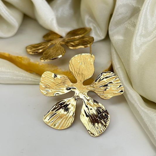 Big Daffodil Earrings