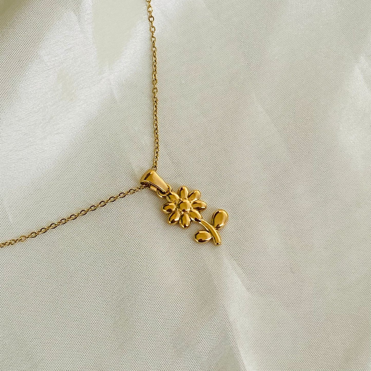 Sunflower Necklace