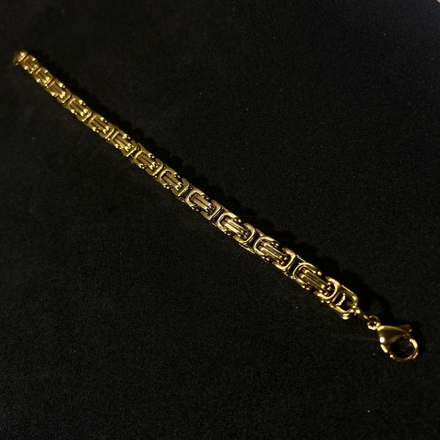 Barbosa 18K Gold Plated Chain Bracelet