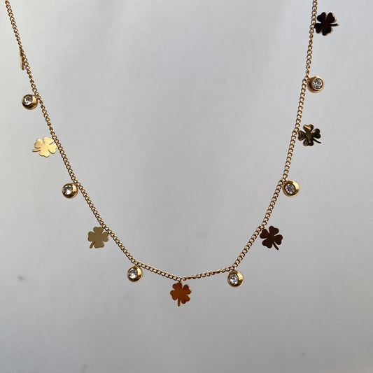 Four Leaf Necklace