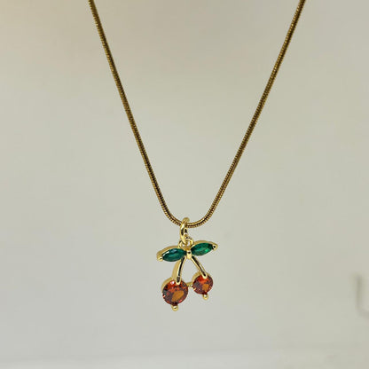 Cherry Glow Necklace