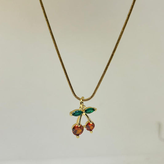 Cherry Glow Necklace