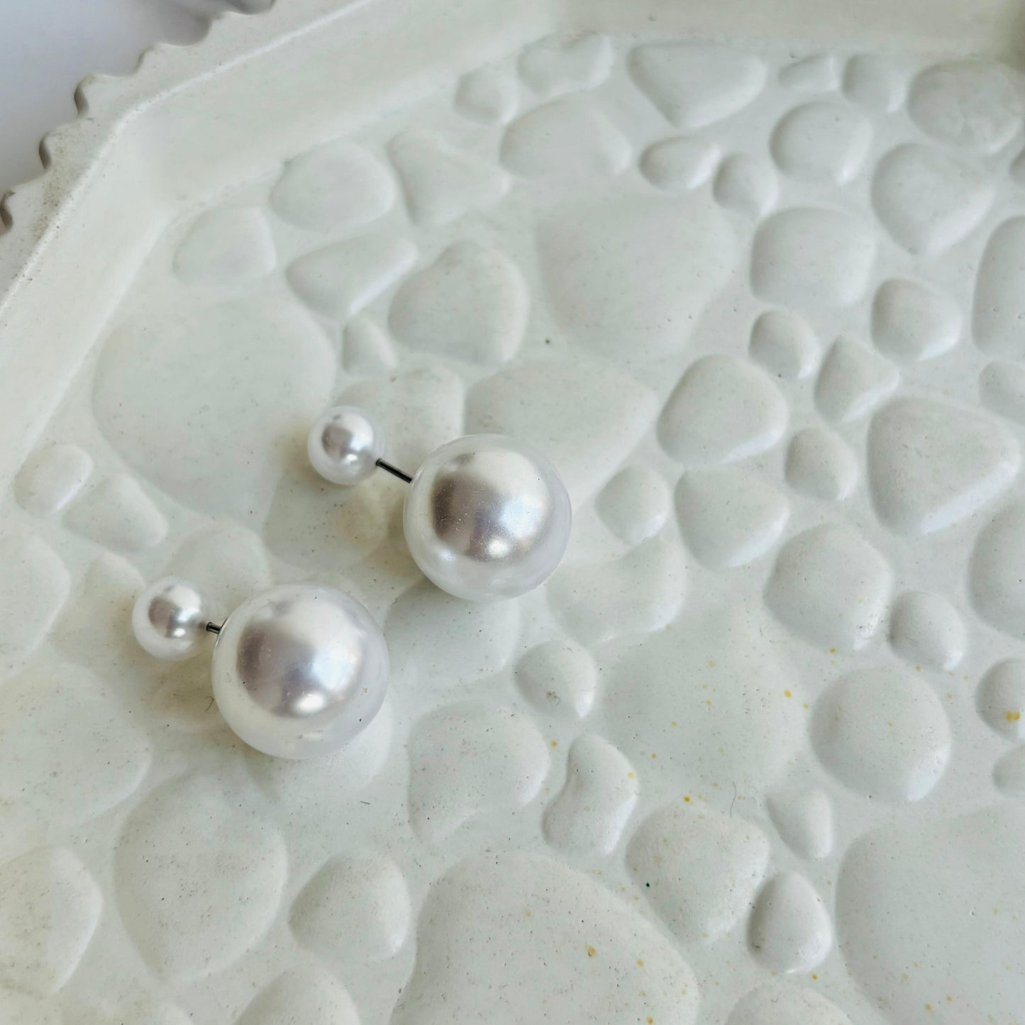 Pearl 2 in 1 Earrings