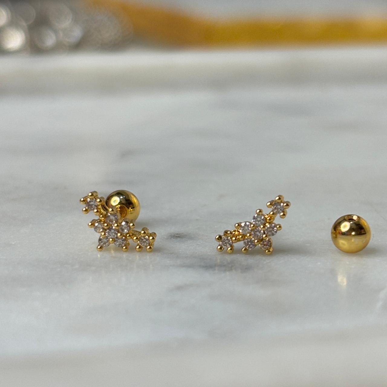 Bloom Flatback Earrings