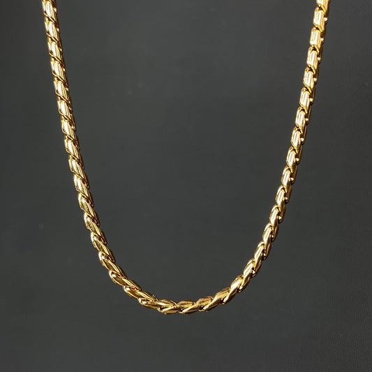 Dominus Gold-Plated Men's Chain 5mm
