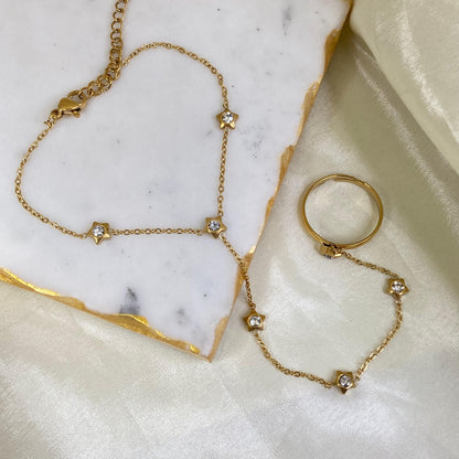 Starry Hand Chain