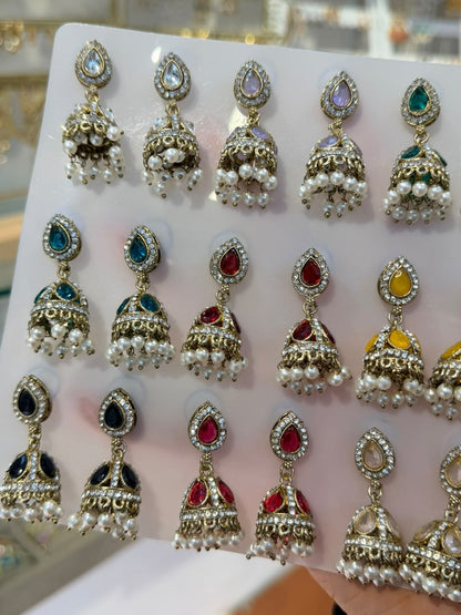 Meher Mini Jhumkis